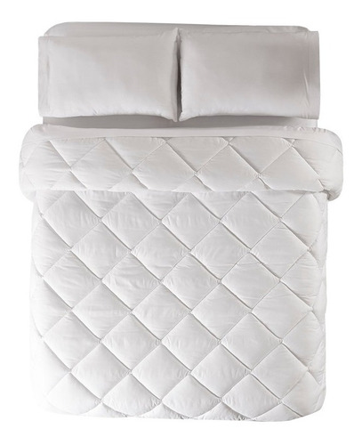 Edredon Blanco Matrimonial Duvet Vianney Grueso