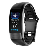 1 Reloj Inteligente Bluetooth Lokmat Smart Band Ecg+ppg