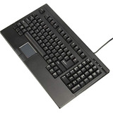 Teclado Usb Con Touch Pad Integrado, Negro