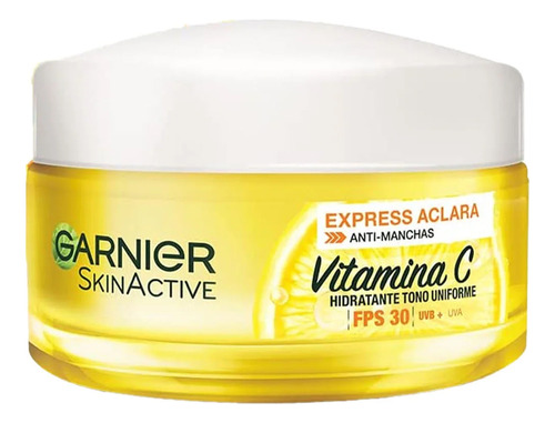 Crema Hidratante Garnier Express Aclara Vit C Fps 30 X50 Ml
