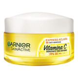 Crema Hidratante Garnier Express Aclara Vit C Fps 30 X50 Ml