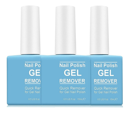 Removedor Esmalte De Uñas Gel Polish Magic Off Nail (3 Pack)