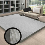 Tapete Para Sala 100% Lana Natural(hueso Gris Beige) 1.4x2.0