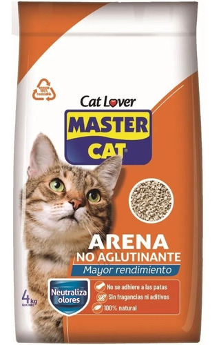 Arena Sanitaria Master Cat 4 Kg