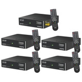 Kit 5 Receptor Digital Sat Regional Vt1000 - Visiontec