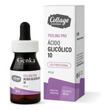 Serum Acido Glicolico 10% Peeling Pro X 30cc Collage Momento De Aplicación Día/noche Tipo De Piel Todo Tipo De Piel