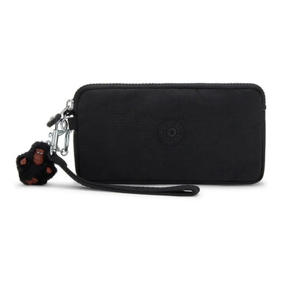 Cartera Kipling Lowie Con Muñequera 100% Color Black tonal Diseño de la tela Color sólido | Meses sin interés