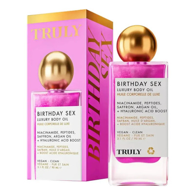 .a/ Aceite Corporal Sexual Truly Beauty Birthday Con Péptido