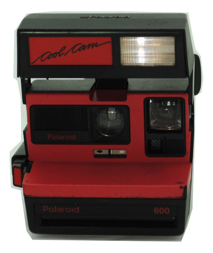 Camarita Retro-polaroid Coolcam 600 Roja-funcina Ok. 