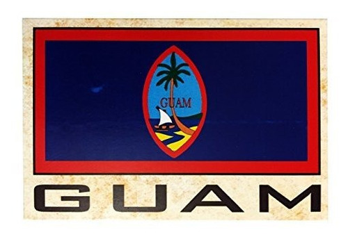 Imanes Para Nevera Con Bandera - Asia Y África (país: Guam)
