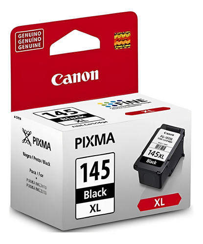 Cartucho Canon Pg 145xl Preto Original Mg2410 Mg2910 Mg3010