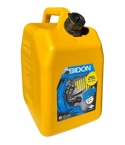 Bidón De Combustible 25 Litros /pico Vertedor/homologado