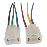 2 Pz De Soquet Para Focos H4  Con Cable Calibre 12 Socket