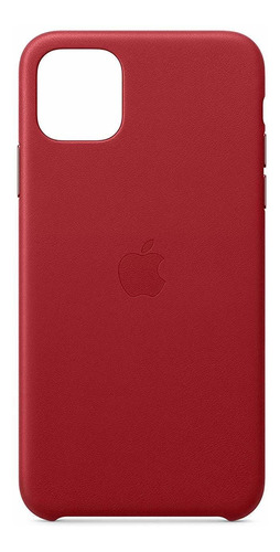 Funda Oficial De Apple Cuero Para iPhone 11 Pro Max, Rojo