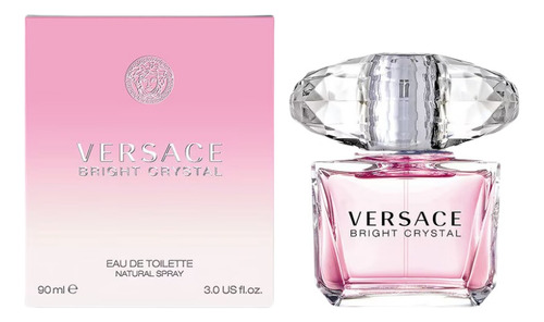 Versace Bright Crystal Eau De Toilette Para Mujer Spray 90ml