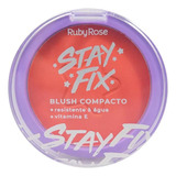 Blush Rubor Lyra Morado Stay Fix Ruby Rose Rekabeautyshop