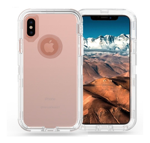 Funda Protector Uso Rudo 360 Para iPhone 11 12 13 Xr 8 Plus