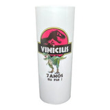 Kit 40 Copos Long Drink Personalizado Dinossauro