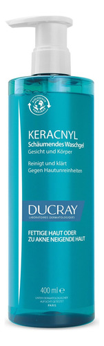 Ducray Keracnyl Limpiador Piel Tendencia Acneica Gel 400 Ml.