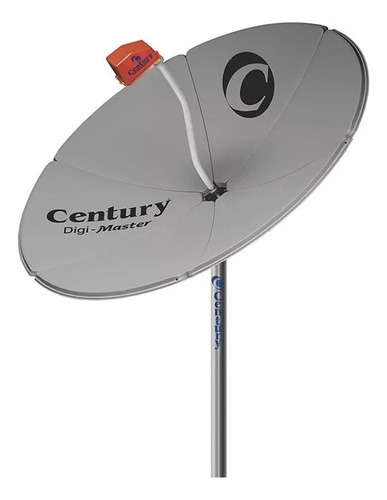 Antena Ku Century Chapa 1,50m C/ Lnbf Ku Quadruplo 4 Saidas