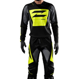 Conjunto Radikal Reflex Negro 2023 - Motocross / Atv