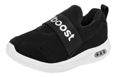 Tenis   Boost 068 Niño Bebe Talla 12 Al 14 Color Ne Sc.