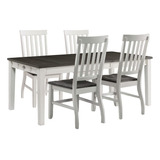 Hanover Willow Way Hdr009-5pc-wh, 30.000, Juego De Comedor .