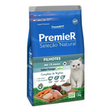 Ração Seleção Natural Gato Filhote Frango 1,5kg Premier