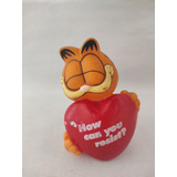 Figura Garfield Con Corazon Paws Inc  Vintage