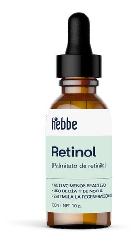 Retinol Vitamina A Liquida Palmitato De Retinilo Puro 10 Ml 