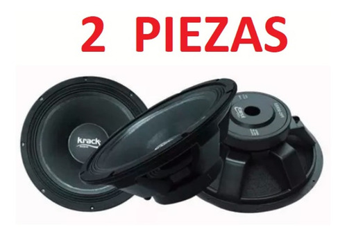 Bocina Krack 18 - 1600w - Bobina 4.0-profesional (2 Piezas)