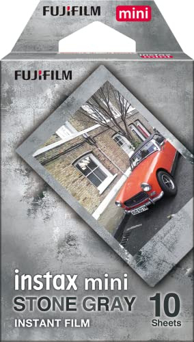 Película Fujifilm Instax Mini Stone Grey - 10 Exposiciones