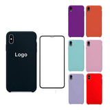 Capa Capinha Case + Película 3d Compatível iPhone XR