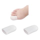 Par De Protector Dedo Pulgar Dedal Para Pie Gel Suave 