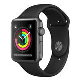 Apple Watch Series 3 Preto 38mm Gps Igual A Novo