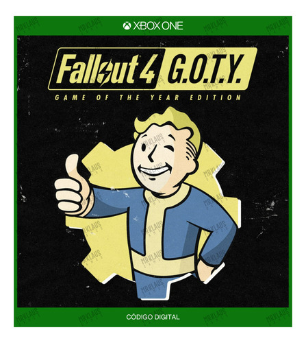 Fallout 4: Game Of The Year Edition Xbox One - Código 25 Díg