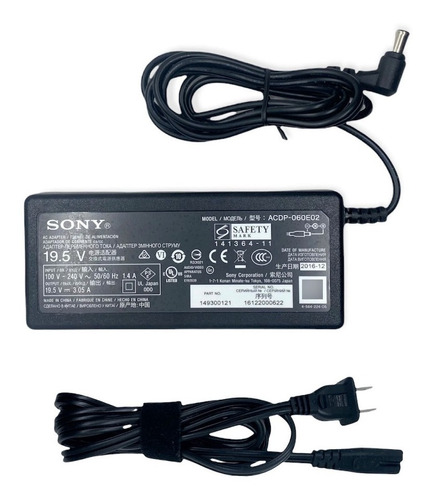 Fuente De Alimentacion Sony 32 PuLG 19.5v 3.05a