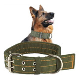 Collar De Lona Para Perros Grandes Mascotas 78 Cm Resistente