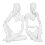 Esculturas Blancas De Resina Para Decoración Del Hogar, Esta