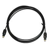 Cable Óptico Philco Toslink 1.8mts Transmisión De Audio Fj