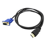 Cable Convertidor De Cable Hdmi A Vga, Cable De Conexión Par