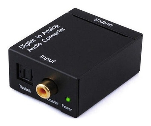 Conversor Audio Digital Optico Toslink Analogo Rca 