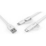 Cable Original Huawei 2en1 V8 Y Usb-c Para P40 Pro