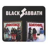 Rnm-0103 Mouse Pad Black Sabbath Sabotage Front/back Cover