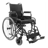 Cadeira De Rodas Dobrável Em Aço D400 T40 Até 120kg Dellamed