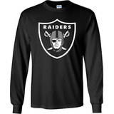 Las Vegas Raiders Playeras Manga Larga Hombre Y Mujer #04