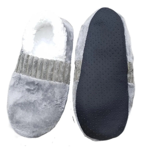 Pantufa Sapato Forrada Lisa Feminina Masculina Super Quente