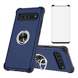 Funda De Celular Asuwish Azul Para Samsung Galaxy S9 Plus