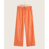Pantalon Mujer Patprimo Jogger Naranja Viscosa 30071649-3159