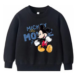 Sudadera Con Estampado Creativo Colorido De Mickey Mouse Tre